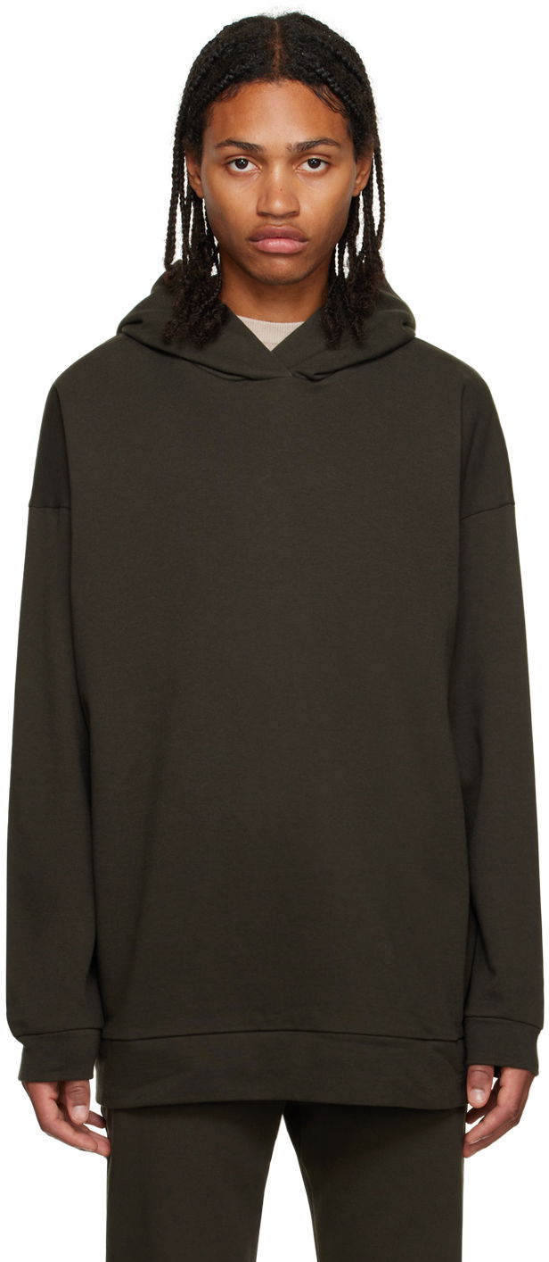 Dukserice The Row Essoni Oversized Hoodie Smeđa | 386-K290
