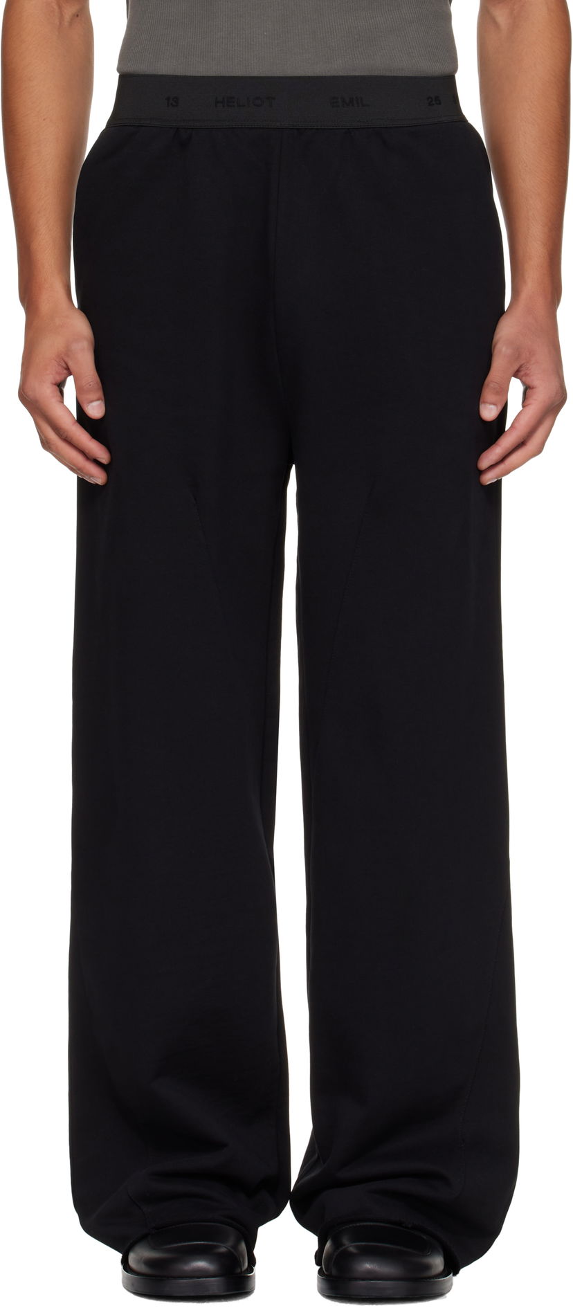 Trenirka HELIOT EMIL HELIOT EMIL Plannar Sweatpants Crna | AW25_M_10_215_BLK01