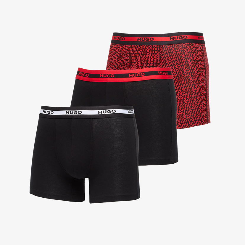 Bokserice BOSS Hugo B-Boxer Cotton Stretch Briefs 3-Pack Multicolor Višebojno | 50545674-963