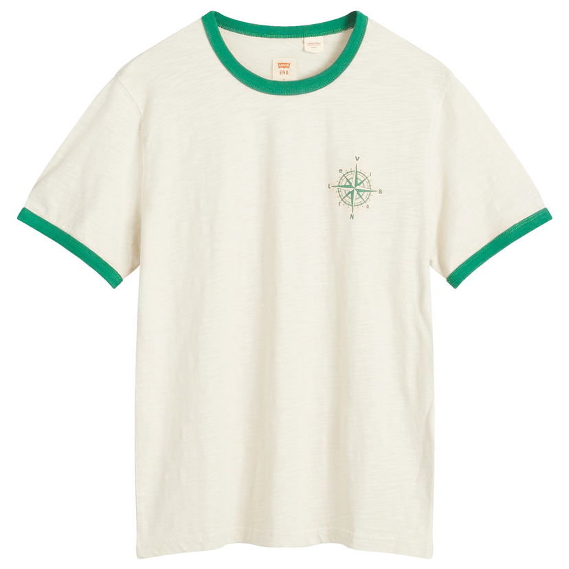 Majica kratkih rukava Levi's Ringer 'Mount Rambler' T-Shirt Bijela | A9512-0000