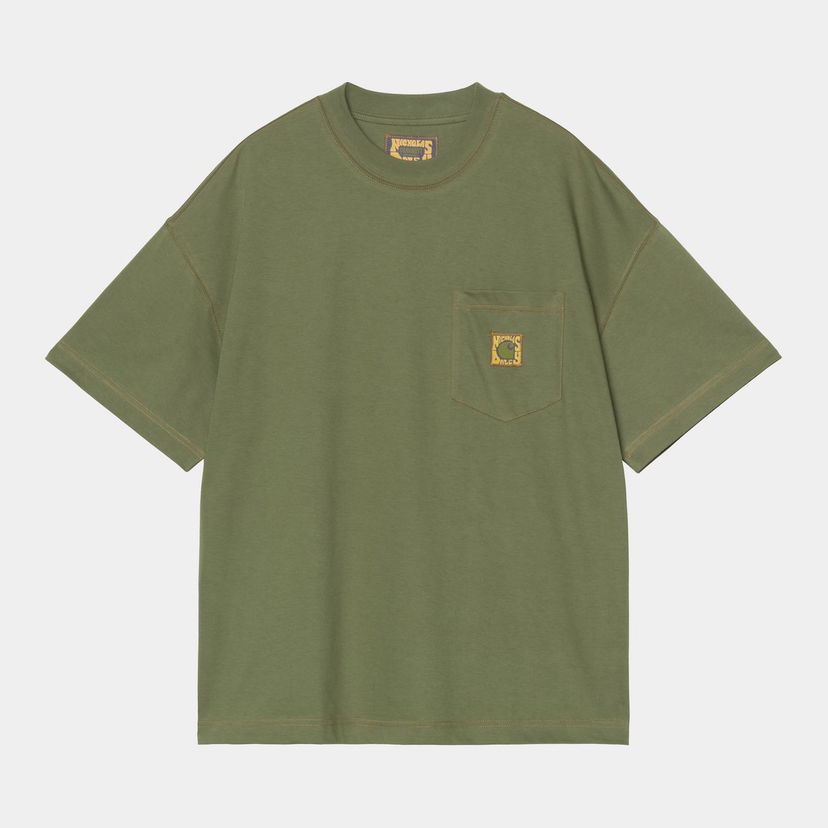 Majica kratkih rukava Carhartt WIP Nicholas Daley Logo T-Shirt Zelena | I035275_9