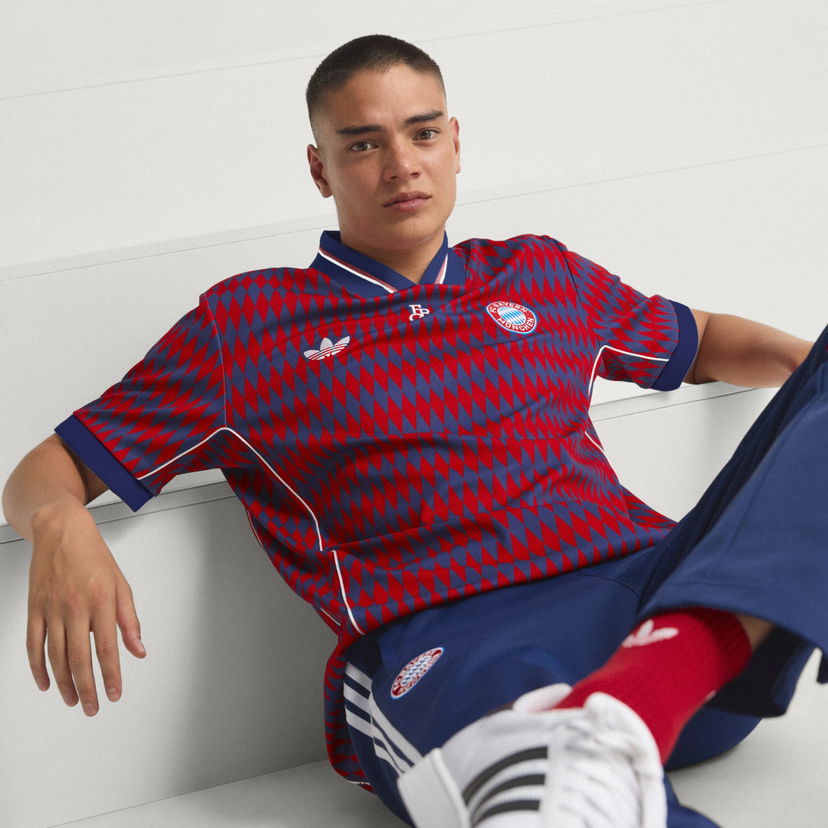 Dres adidas Performance FC Bayern Munich LFSTLR Patterned Polo Jersey Višebojno | JM9421