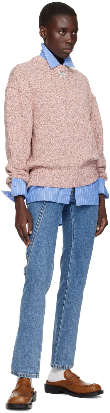 Jeans ADER ERROR Curved Seam Jeans Plava | BN01SSJE0108BL, 3