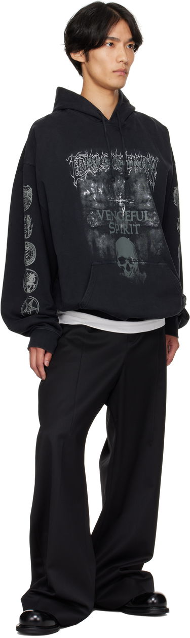 Dukserice VETEMENTS Vetements Cradle of Filth 'Vengeful Spirit' Oversized Hoodie Crna | UCF76HD650M, 3