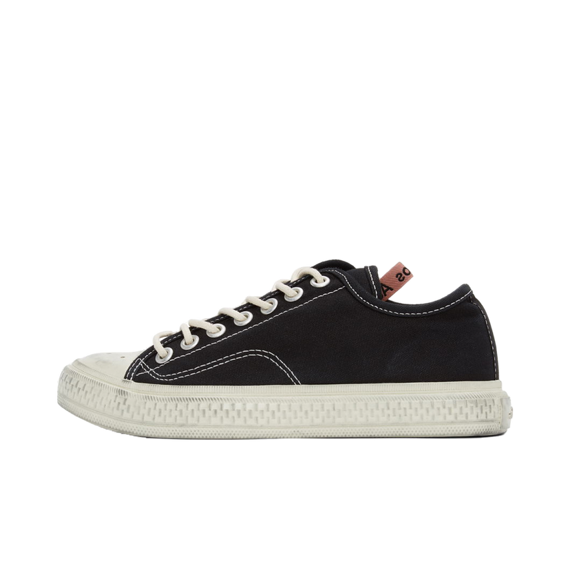 Tenisice i cipele Acne Studios Black Canvas Low-Top Crna | AD0347-CGL