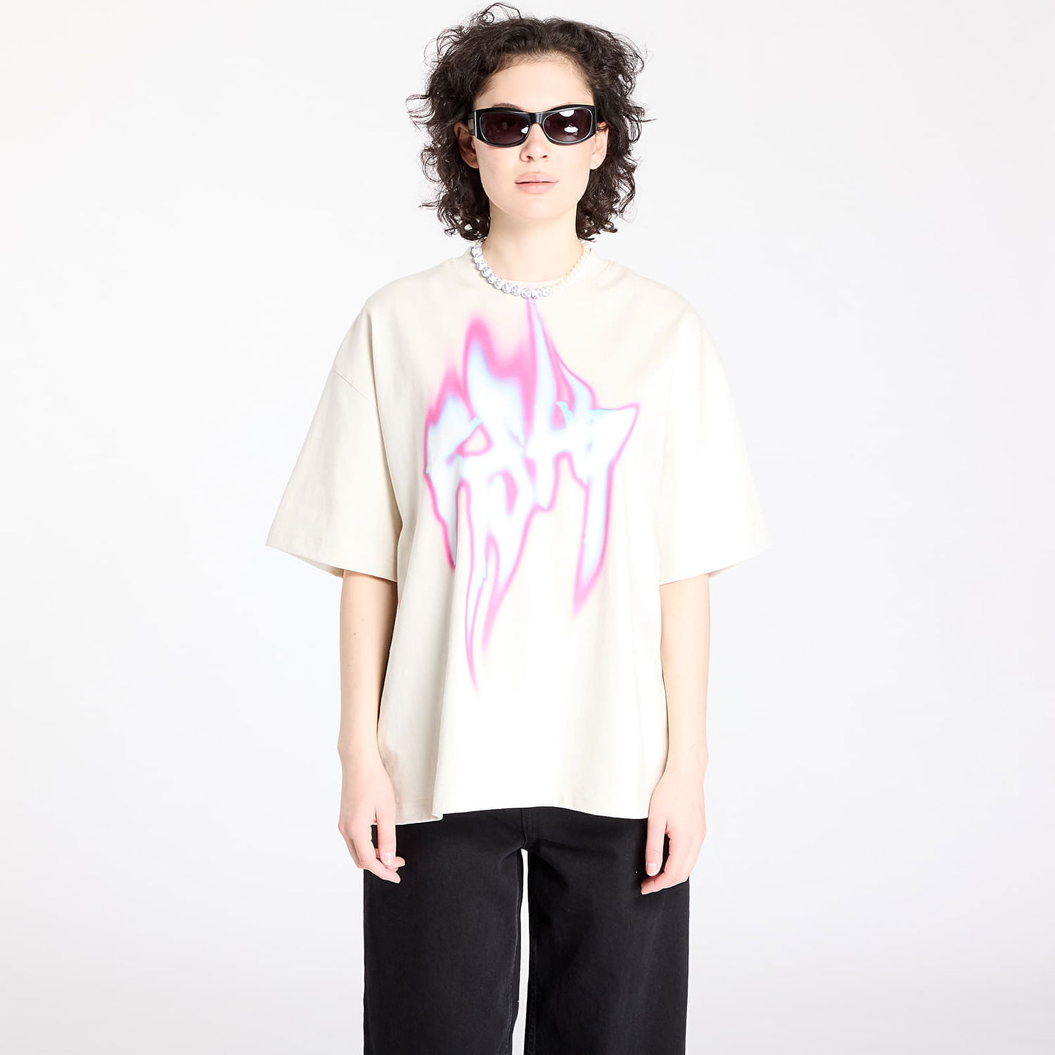 Majica kratkih rukava Footshop Walking Art T-Shirt Bijela | FTSHP_404, 0