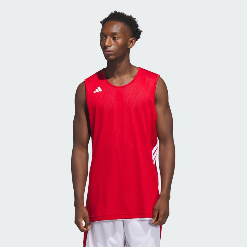 Dres adidas Performance 3G Speed Reversible Basketball Jersey Crvena | JM5098