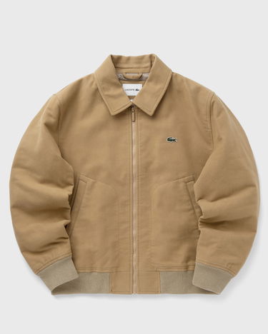 Bomber jakna Lacoste Collared Full-Zip Bomber Jacket Bež | BH5147-02S, 0