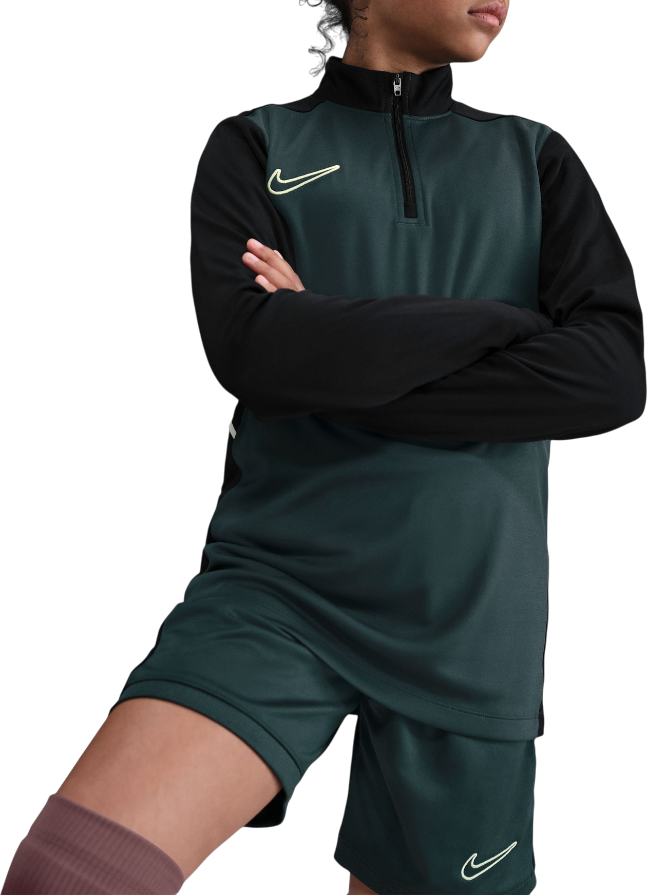 Dukserice Nike Dri-FIT Academy 25 Long-Sleeve Drill Top Zelena | hj3721-390, 0