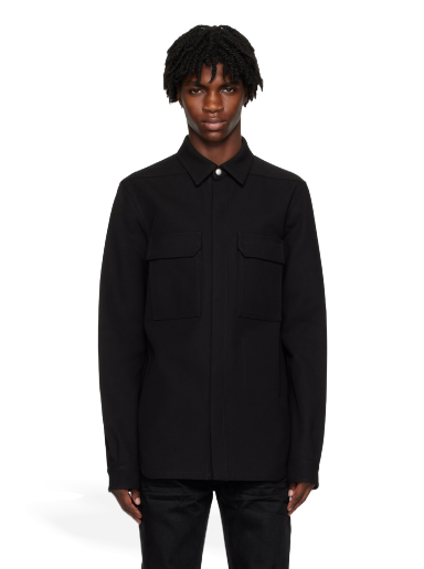 Jakna Rick Owens Outershirt Jacket Crna | RL02C7234 DRC