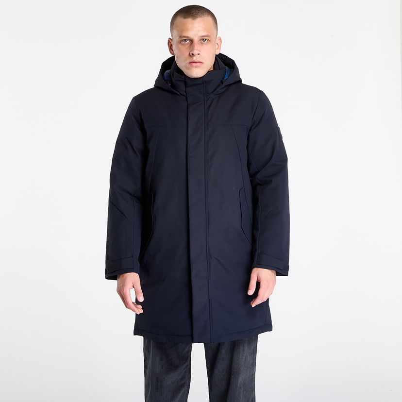 Jakna Tommy Hilfiger Jacket Tech Hooded Padded Parka Desert Sky Tamnoplava | MW0MW41362-DW5