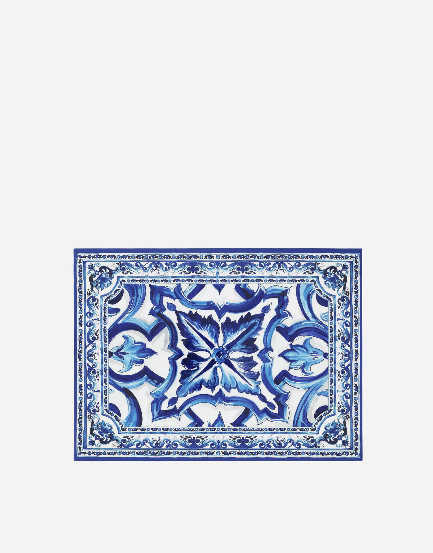 Home decor Dolce & Gabbana Dolce & Gabbana Large Decorated Plexiglass Box Onesize Plava | TCC201TCAMYUB008, 0