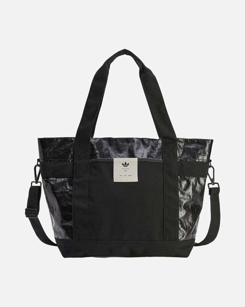 Tote bag adidas Originals SFTM Convertible Textured Tote Bag Crna | KC2774