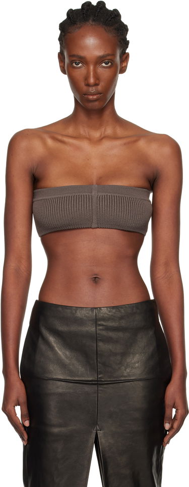 Crop top Rick Owens Rick Owens Concordians Slim Bandeau Top Siva | RO02E4673 KWVMH, 0
