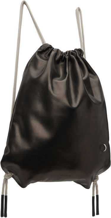 Ruksak Rick Owens Rick Owens Concordians Drawstring Backpack Siva | RA02E0775 LCA, 3