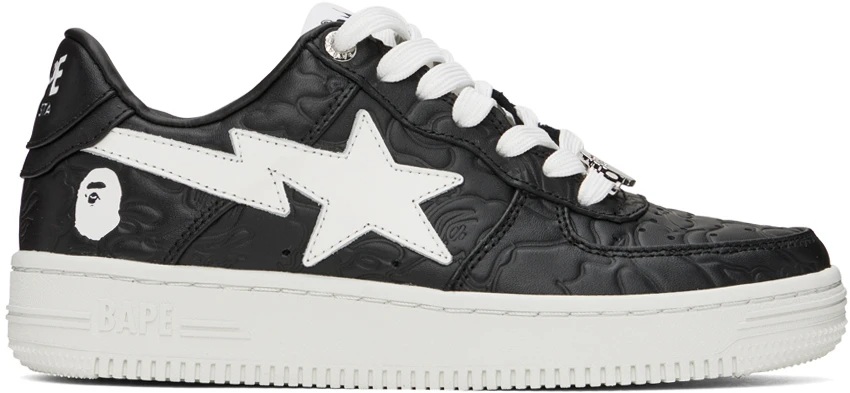 Tenisice i cipele BAPE Sta #3 M1 "Black/White" Crna | 0ZXSHM191052L-BLK, 0