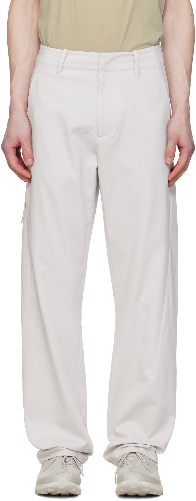 Cargo hlače Post Archive Faction (PAF) PAF 8.0 Right Trousers Bijela | 8.0 BTR-LG