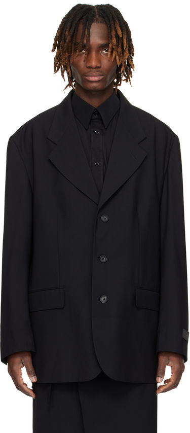 Kaputi Maison Margiela MM6 Maison Margiela Virgin Wool Blazer Crna | SH0BN0011 M35080, 0
