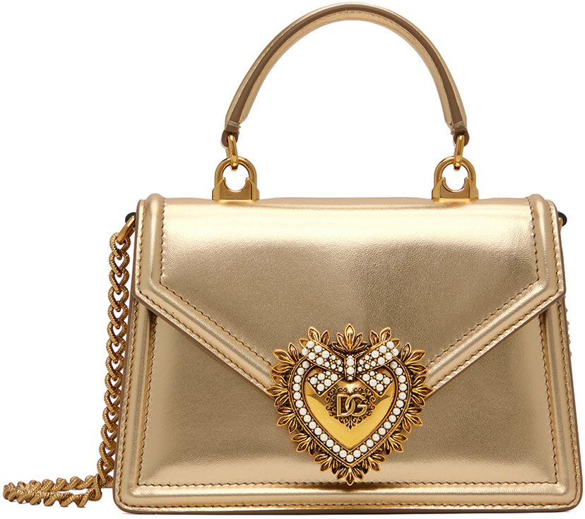 Ručna torbica Dolce & Gabbana Gold Small Devotion Bag Višebojno | BB6711 A1016