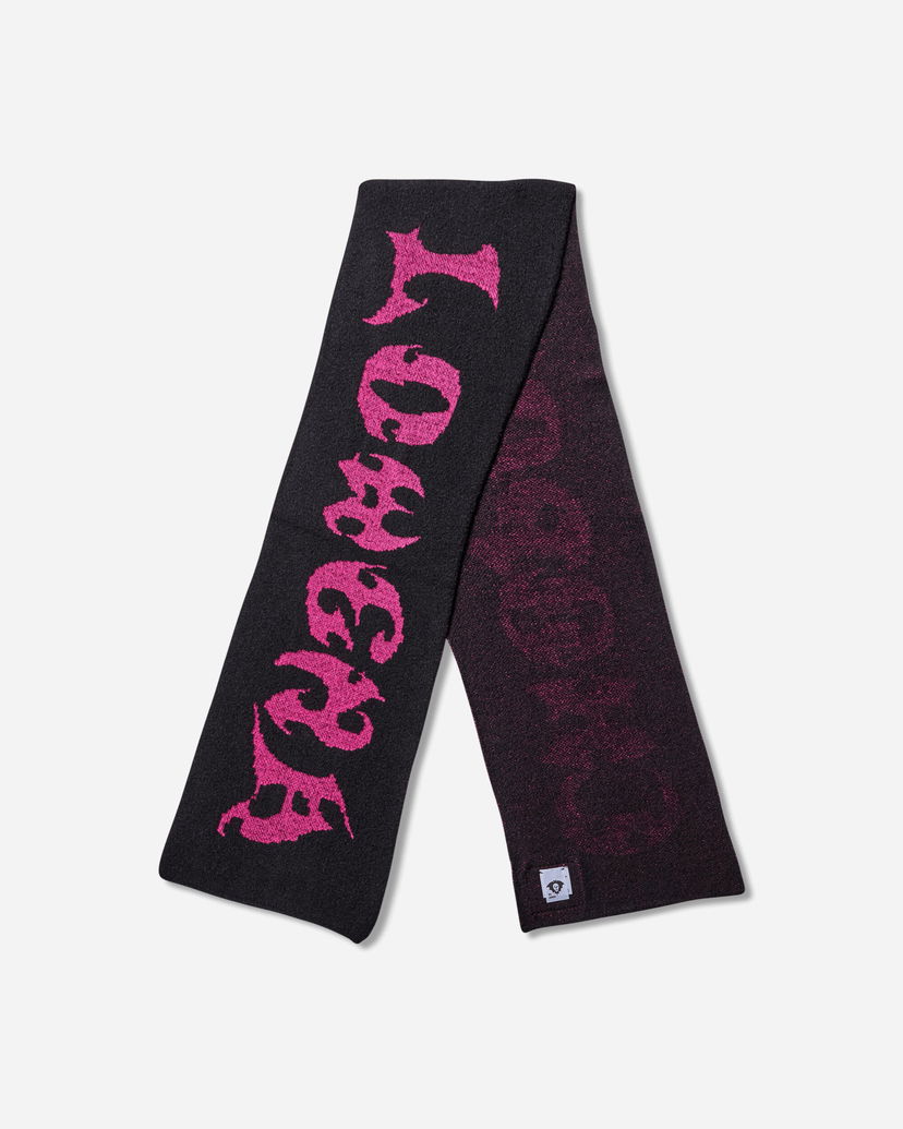 Šal Chopova Lowena Chopova Lowena Cyber Knit Scarf Crna | 6709 BLCKPNK
