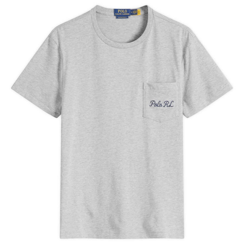Majica kratkih rukava Polo by Ralph Lauren Ralph Lauren Pocket T-Shirt Siva | 710961125001