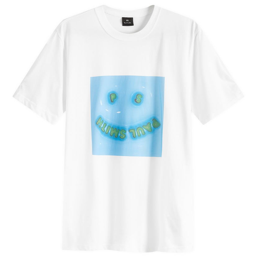Majica kratkih rukava Paul Smith Paul Smith Blow Up Happy T-Shirt Bijela | M2R-011R-NP4643-01