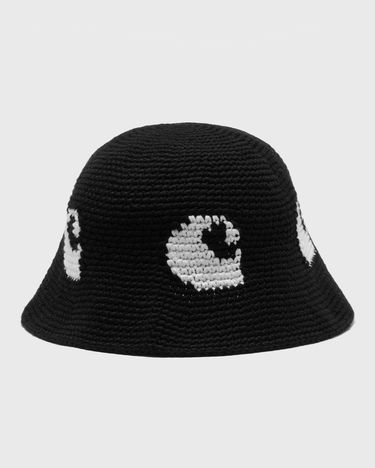 Šešir Carhartt WIP Crocheted Bucket Hat with Pattern Crna | I034482-0D2.XX, 1