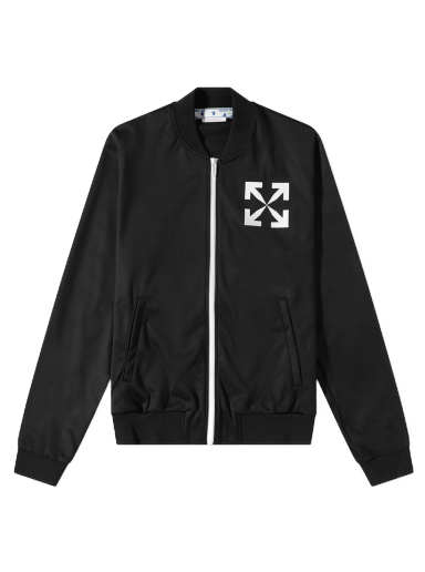 Vjetrovka Off-White Single Arrow Slim Tracktop Crna | OMBD037C99FAB0021001