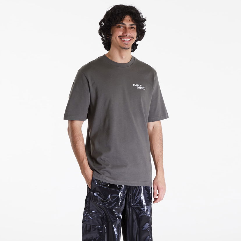Majica kratkih rukava DAILY PAPER Hand In Hand Short Sleeve Tee Siva | 2411102