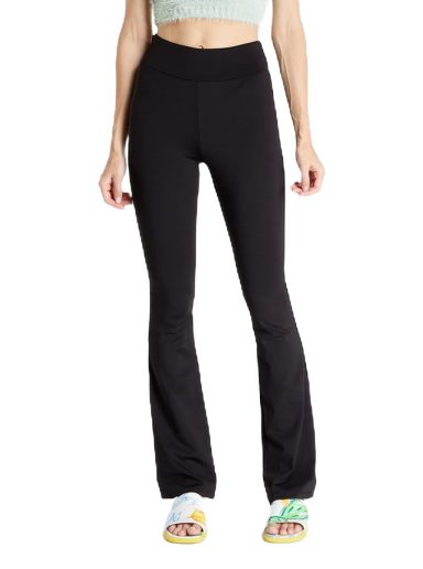 Tajice Urban Classics Recycled High Waist Flared Leggings Crna | TB5020 black