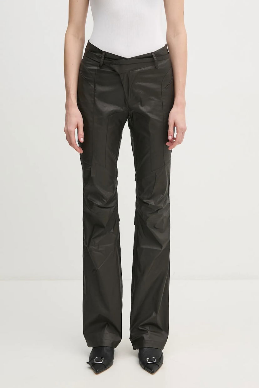 Hlače Ottolinger Ottolinger Deconstructed Flared Pants Crna | 2209080105