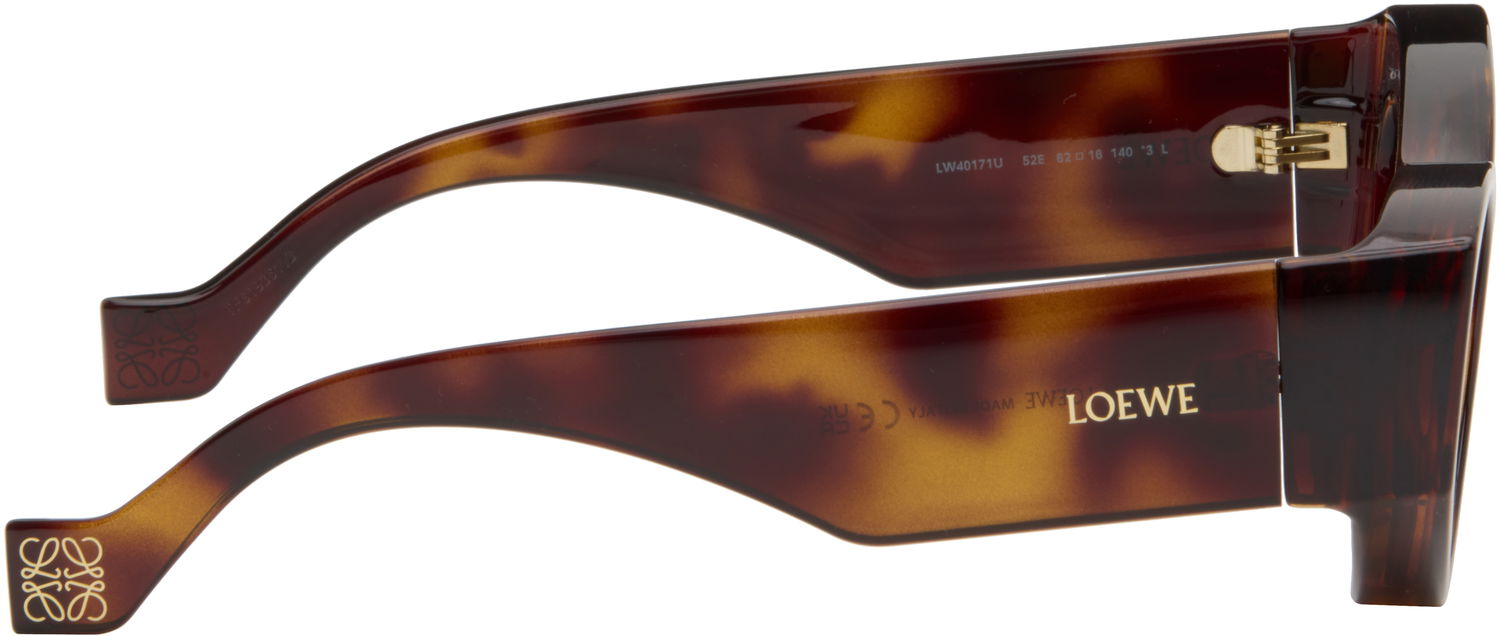 Sunčane naočale Loewe Paula's Ibiza Goggle Cat-Eye Sunglasses Smeđa | LW40171UW6252E 192337236136, 1