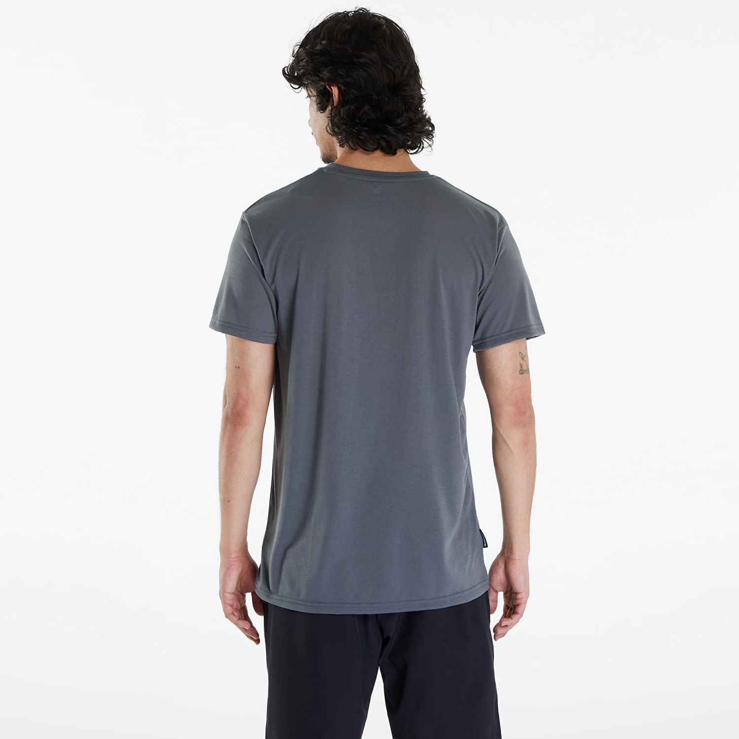 Majica kratkih rukava Horsefeathers Rooter Tech T-Shirt Castlerock Siva | SM1247H, 1