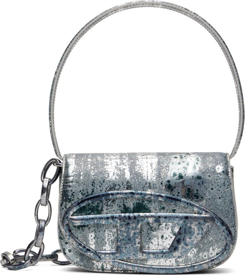 Torba za rame Diesel 1DR Metallic Shoulder Bag Metalik | X08396 P8037