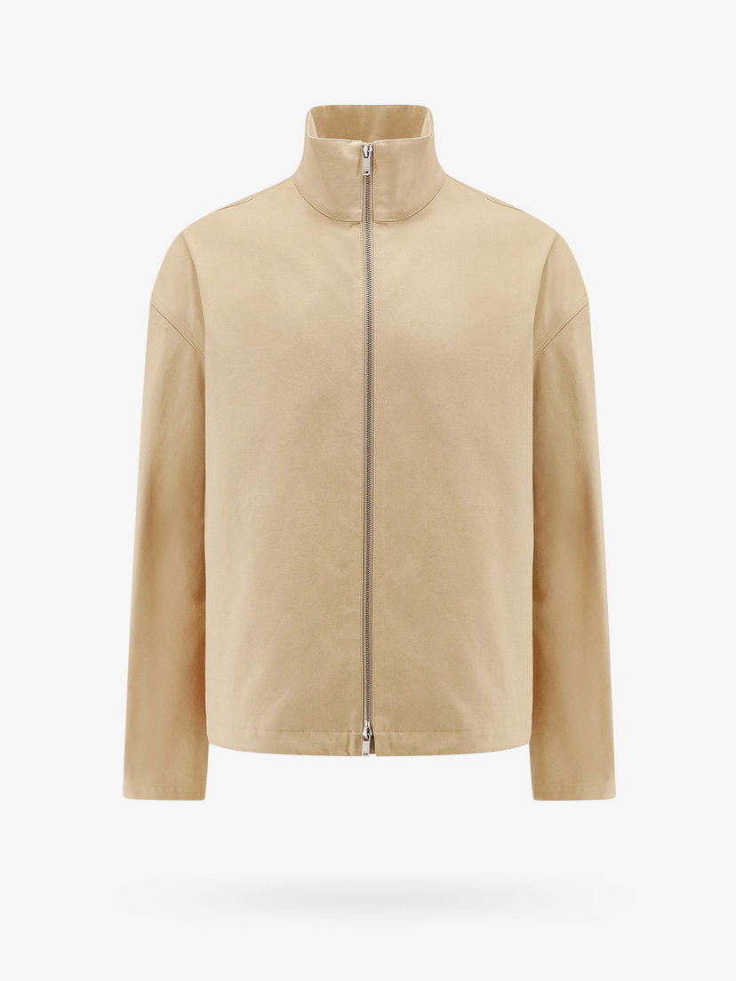 Vjetrovka Jil Sander Stand Collar Jacket Bež | J47BN0160J45136260
