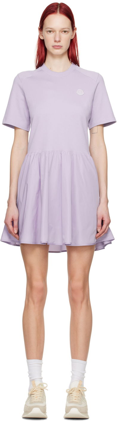 Haljina Moncler Purple Paneled Minidress Ljubičasta | J10938I0001989A1K