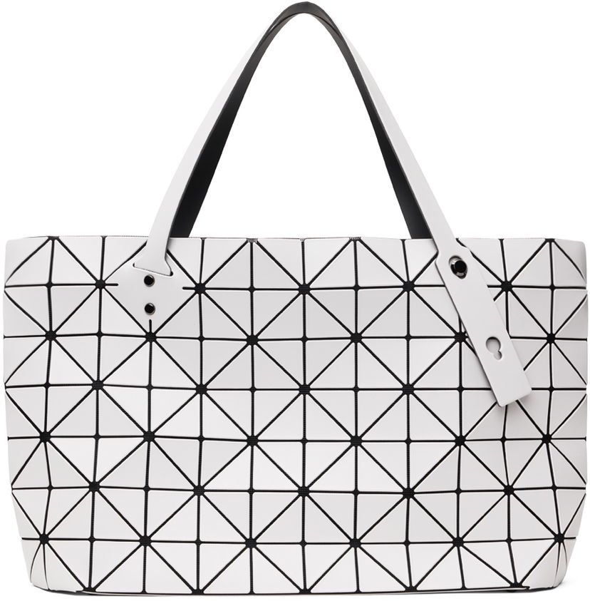 Tote bag BAO BAO ISSEY MIYAKE Geometric Pattern Tote Bag Bijela | BB48AG402