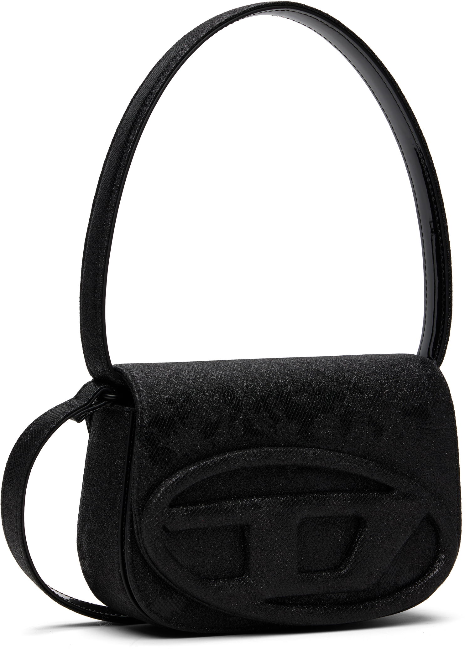 Torba za rame Diesel 1DR Glitter Mini Bag Crna | X08396-P5126-T8013, 1