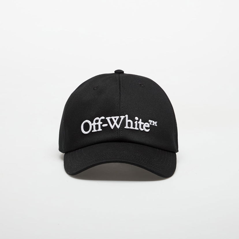 Kapa Off-White Off-White Bookish Baseball Cap Crna | OMLA04AC99FAB0011001