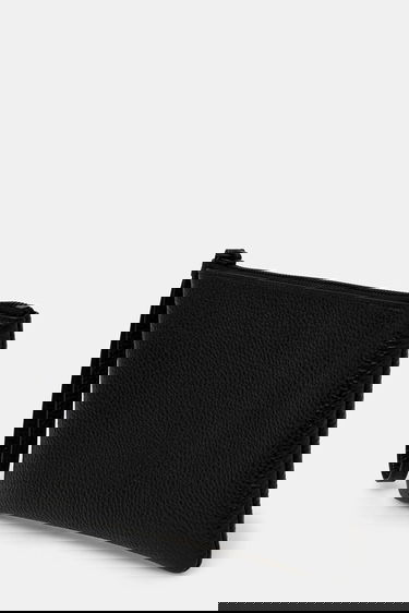 Novčanik Common Projects Pebbled Leather Small Flat Pouch Crna | 9187.7001, 1
