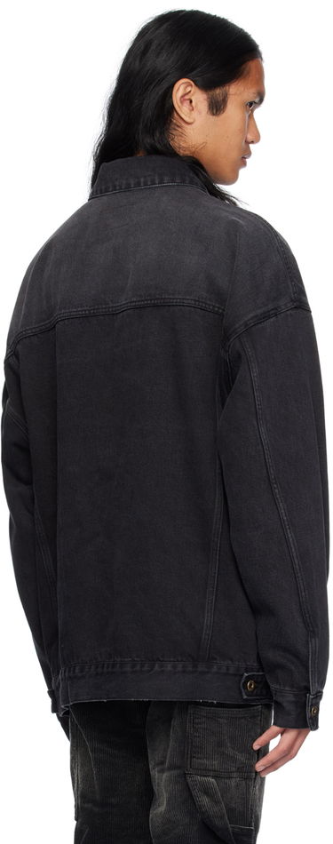 Jakna We11done Oversized Denim Jacket Crna | WD-DJ2-24-353-U-BK, 2