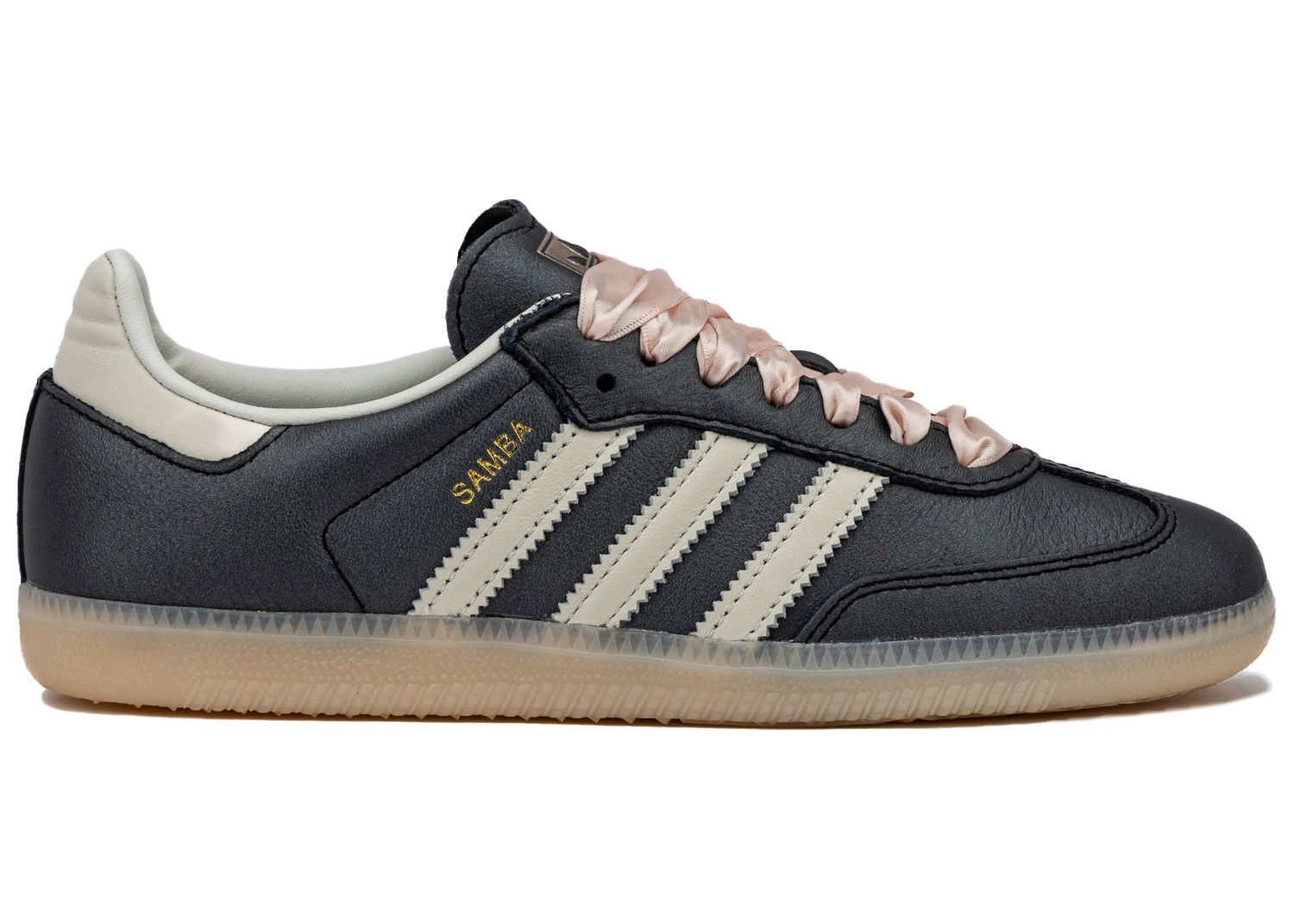 Tenisice i cipele adidas Originals Samba OG Black Pink Ribbon Laces W Crna | IH8047, 0