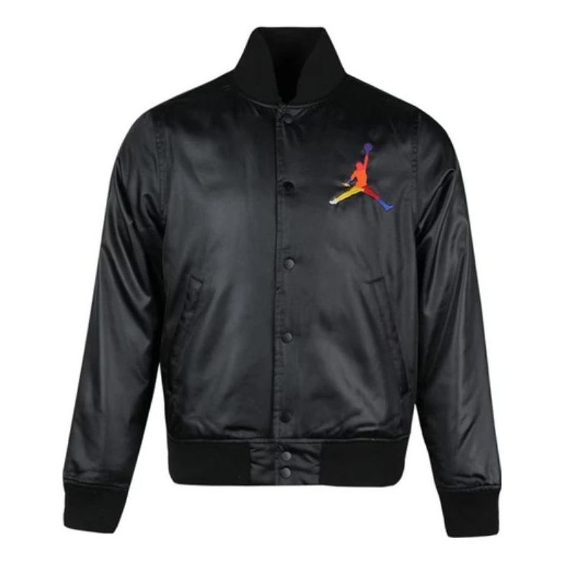 Bomber jakna Jordan Jordan Logo Aviator Jacket Crna | AV0113-010
