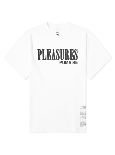 Majica kratkih rukava Puma Pleasures Typo Bijela | 620878-02
