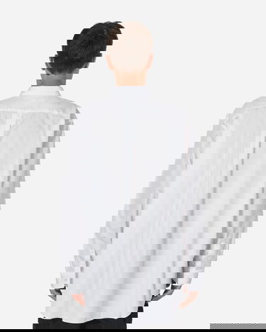 Košulja Comme des Garçons Lacoste x Woven Shirt Bijela | FL-B003-W23  1, 2