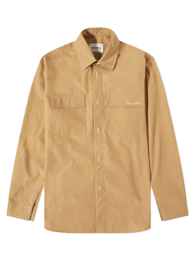 Košulja Nanushka Jorn Overshirt Bež | NM22PFSH01172