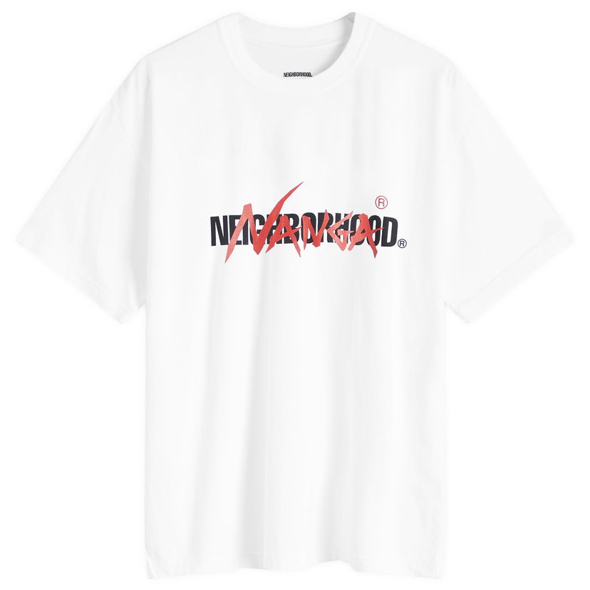 Majica kratkih rukava Neighborhood Nanga Collaboration Graphic T-Shirt, Size Large Bijela | 242PCNNN-ST01-WHT