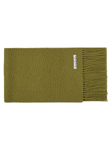 Šal Acne Studios Vargo Boiled Wool Scarf Zelena | CA0283-AB7