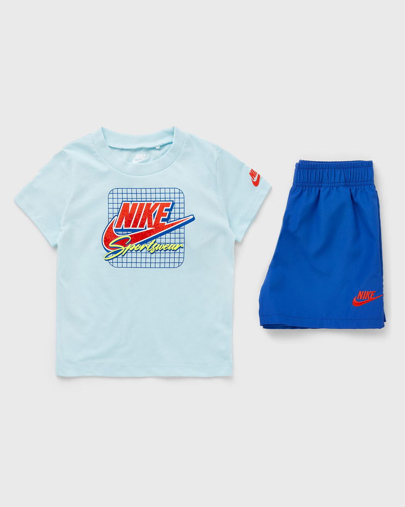Trenerka Nike Tafeta Short Set Plava | 86M991-U89