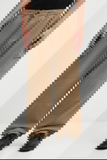 Cargo hlače Barbour Silverbay OS Twill Cargo Trousers Bež | MTR0773KH11, 0